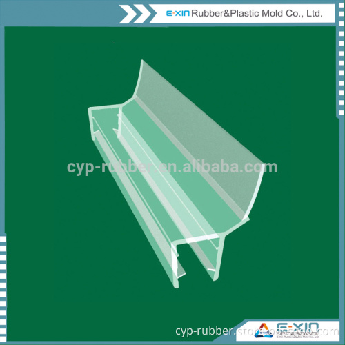 Bathroom Waterproof Plastic Strip/glass door transparent strip